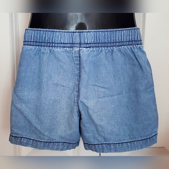 *4/$20* Carters Girl's Chambray Cotton Shorts - Picture 2 of 5